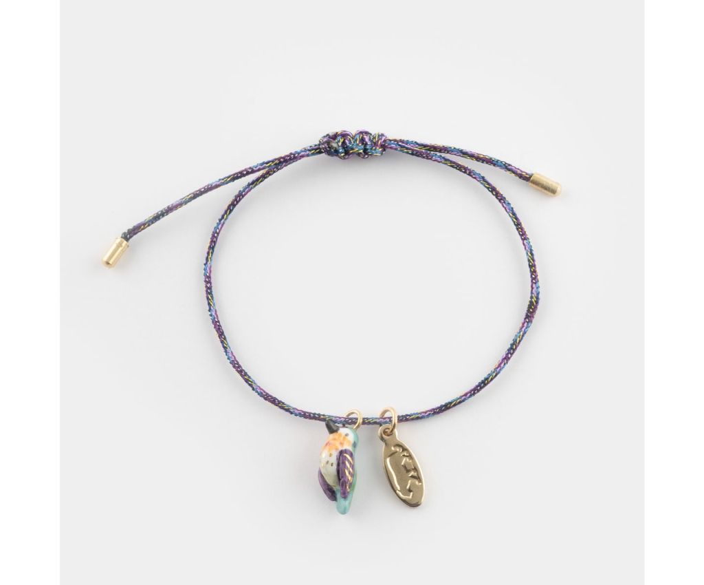 Anna&#39;s hummingbird cord bracelet